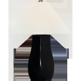 Featuring Cabazon 25" Raven Black Table Lamp by Visual Comfort at Amethyst Home. Illuminate your space with the Cabazon 25" Raven Black Table Lamp. This sleek and modern lamp not only adds a stylish touch to any room, but also provides bright and efficient lighting. With its versatile design and sturdy construction, this lamp is the perfect addition to your home or office.
Overall D. Amethyst Home provides interior design, new construction, custom furniture, and area rugs in the Houston metro area
