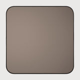 Featuring Camber Wall Mirror by Ethnicraft at Amethyst Home. The Camber wall mirror reflects an understated personal style. Its clean bronze finish offers dimension and light, while the rounded walnut corners give the piece refined character. The perfect addition to a variety of spaces.Weight : 29 lbs Dimensions: 1.5" W x 35.5" L x 35.5" H. Amethyst Home provides interior design, new construction, custom furniture, and area rugs in the Boston metro area