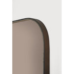 Featuring Camber Wall Mirror by Ethnicraft at Amethyst Home. The Camber wall mirror reflects an understated personal style. Its clean bronze finish offers dimension and light, while the rounded walnut corners give the piece refined character. The perfect addition to a variety of spaces.Weight : 29 lbs Dimensions: 1.5" W x 35.5" L x 35.5" H. Amethyst Home provides interior design, new construction, custom furniture, and area rugs in the Kansas City metro area