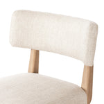 Featuring Cardell Essence Natural Swivel Bar + Counter Stool by Four Hands at Amethyst Home. Natural solid parawood forms a curved barrel back on this everyday dining stool featuring a memory swivel. Plush cushioned seat and back are upholstered in a textural woven fabric.BarOverall Dimensions: 21.50"w x 22.25"d x 42.50"hWeight: 24.25 lbsCounterOverall Dimensions: 21.50"w x 22.25. Amethyst Home provides interior design, new construction, custom furniture, and area rugs in the Alpharetta metro area
