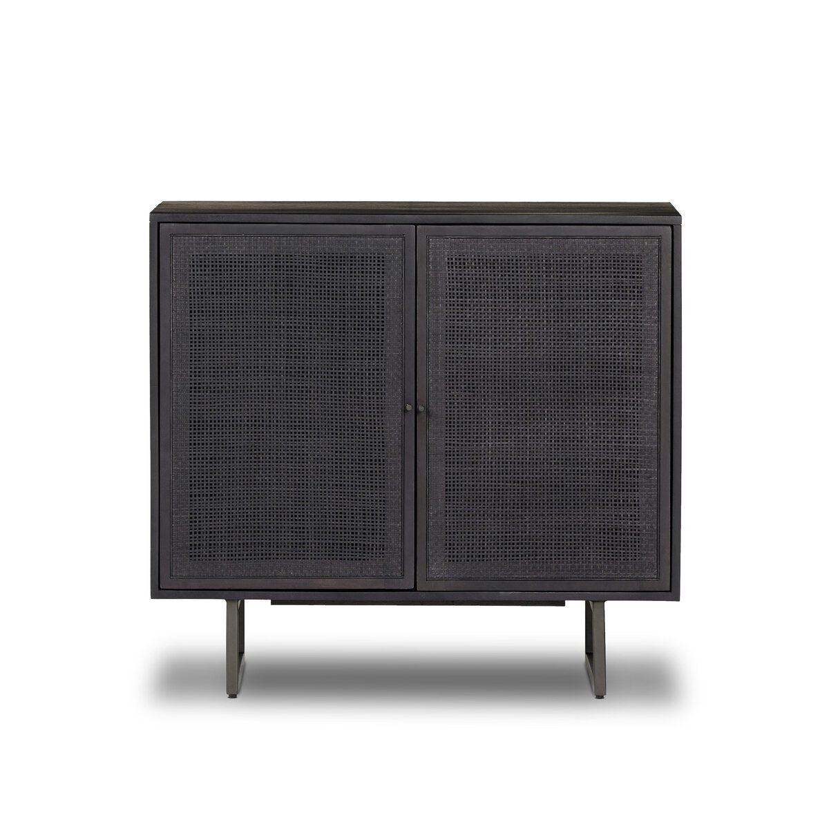 Carmel Black Wash Small Cabinet | shipping 10/15/2025