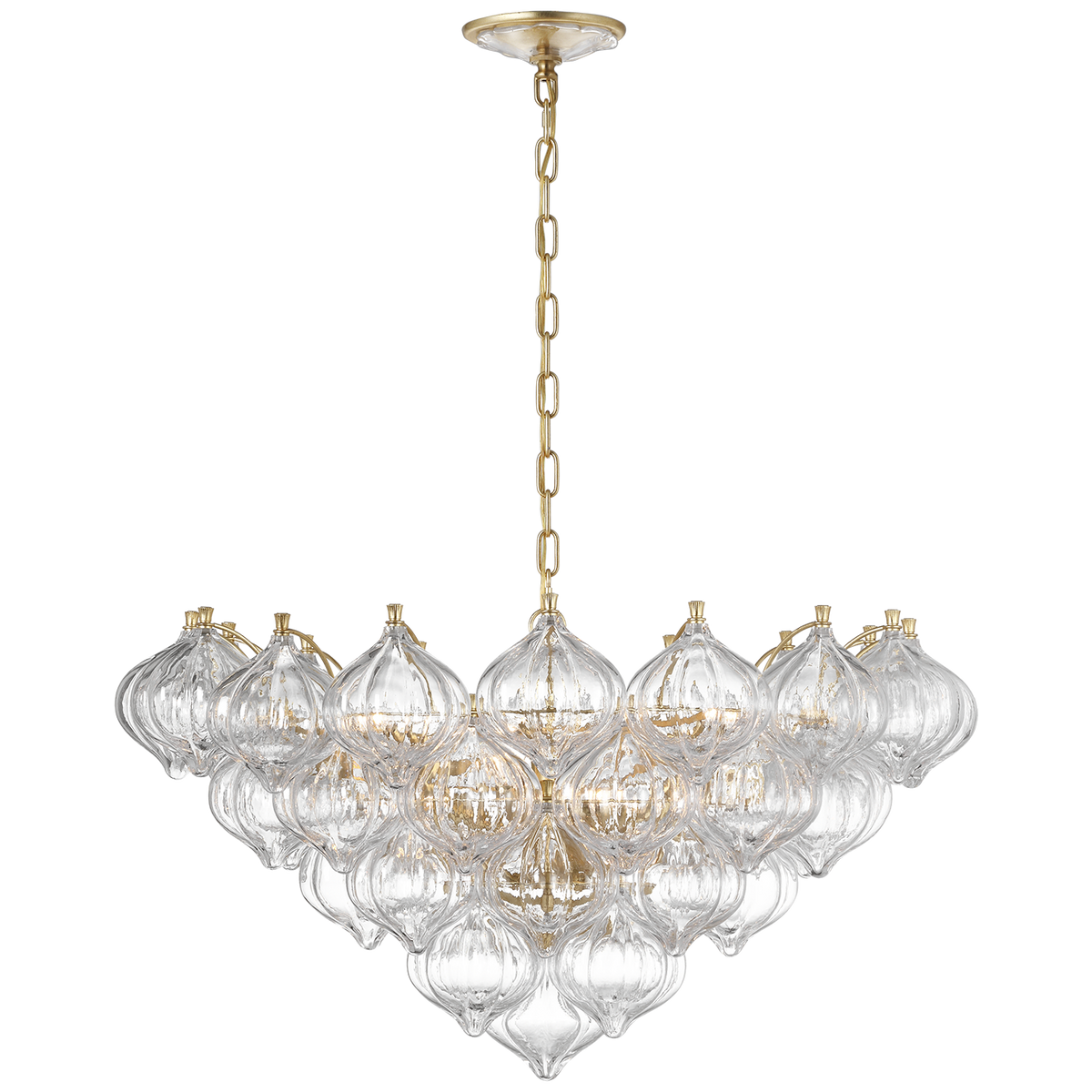 Caselli 36" Basket Chandelier Gild | shipping 11/20/2025