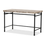 Cassia Desk - Textured Dark Bronze | shipping 10/10/2026