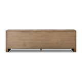 Chalmers Media Console - Weathered Oak Veneer