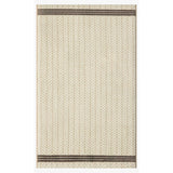 Chris Loves Julia x Loloi Marvin Ivory / Charcoal Rug