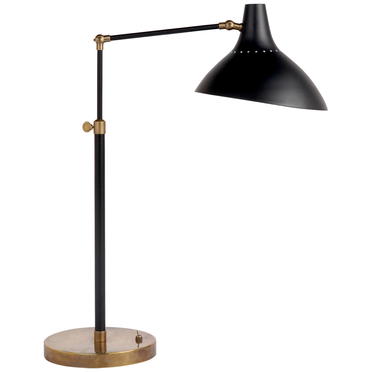 Charlton Table Lamp Black and Brass | shipping 09/05/2025