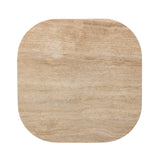 Christopher Coffee Table - Taupe Travertine | shipping 10/25/2026