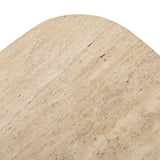 Christopher End Table - Taupe Travertine | shipping 10/25/2026