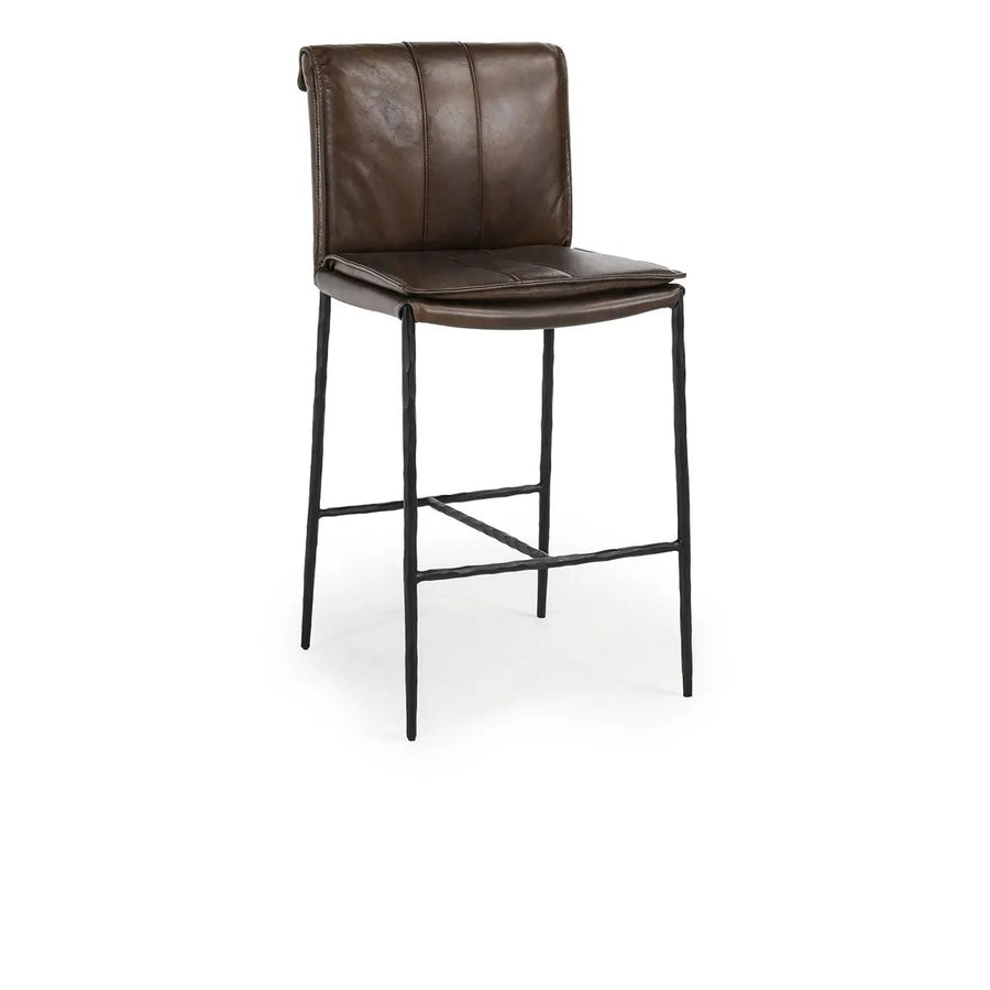 Mayer Truffle Brown Counter Stool