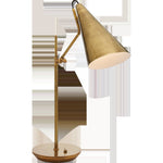 Clemente Table Lamp Hand-Rubbed Antique Brass  Visual Comfort