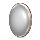 Featuring Convex Vintage Brass Wall Mirror by Four Hands at Amethyst Home. A slim frame in vintage brass-finished iron cradles this oversized mirror's convex curve. Bold yet refined, it amplifies space and light as a captivating focal point.Overall Dimensions: 46.50"w x 5.00"d x 46.50"hWeight : 56.31 lbsMaterials : Iron, Mirror, Engineered Hardwood. Amethyst Home provides interior design, new construction, custom furniture, and area rugs in the Charlotte metro area