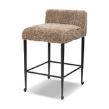 Corla Counter Stool - Taupe Shearling - Counter | shipping 11/25/2026