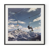 Cortina D'ampezzo by Slim Aarons - Black Maple