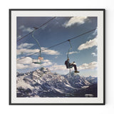Cortina D'ampezzo by Slim Aarons - Black Maple