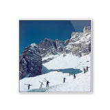 Cortina D'ampezzo by Slim Aarons - White Maple