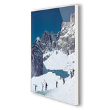 Cortina D'ampezzo by Slim Aarons - White Maple
