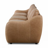 Featuring Crawford Palermo Drift Power Recliner 3-Piece Sectional Sofa by Four Hands at Amethyst Home. A fresh take on the classic recliner. Customize your comfort level with the push of hidden buttons with pieces in our Power Motion collection. Made from caramel top-grain leather. Includes 9'5" power cord. There is a six-motor maximum per power outlet. Each motor comes with a t. Amethyst Home provides interior design, new construction, custom furniture, and area rugs in the Kansas City metro area