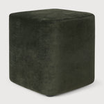 Featuring Cube Forest Pouf by Ethnicraft at Amethyst Home. Elegant style comes with the Cube pouf. Comfortable and sturdy, the Cube is durably crafted using Italian textiles. Warm and timeless tones combine perfectly with other materials to bring a refined yet relaxed aesthetic in modern breakout spaces.Weight : 17 lb Dimensions: 17 in H x 17.5 in L x 17.5 in WAdjustable Feet : No. Amethyst Home provides interior design, new construction, custom furniture, and area rugs in the Calabasas metro area