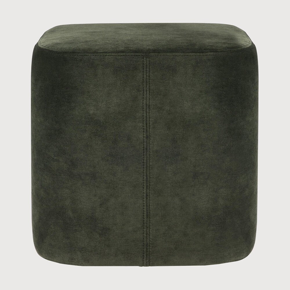 Featuring Cube Forest Pouf by Ethnicraft at Amethyst Home. Elegant style comes with the Cube pouf. Comfortable and sturdy, the Cube is durably crafted using Italian textiles. Warm and timeless tones combine perfectly with other materials to bring a refined yet relaxed aesthetic in modern breakout spaces.Weight : 17 lb Dimensions: 17 in H x 17.5 in L x 17.5 in WAdjustable Feet : . Amethyst Home provides interior design, new construction, custom furniture, and area rugs in the Kansas City metro area
