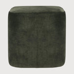 Featuring Cube Forest Pouf by Ethnicraft at Amethyst Home. Elegant style comes with the Cube pouf. Comfortable and sturdy, the Cube is durably crafted using Italian textiles. Warm and timeless tones combine perfectly with other materials to bring a refined yet relaxed aesthetic in modern breakout spaces.Weight : 17 lb Dimensions: 17 in H x 17.5 in L x 17.5 in WAdjustable Feet : . Amethyst Home provides interior design, new construction, custom furniture, and area rugs in the Kansas City metro area