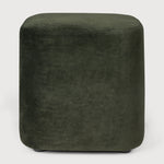 Featuring Cube Forest Pouf by Ethnicraft at Amethyst Home. Elegant style comes with the Cube pouf. Comfortable and sturdy, the Cube is durably crafted using Italian textiles. Warm and timeless tones combine perfectly with other materials to bring a refined yet relaxed aesthetic in modern breakout spaces.Weight : 17 lb Dimensions: 17 in H x 17.5 in L x 17.5 in WAdjustable Feet : NoBrus. Amethyst Home provides interior design, new construction, custom furniture, and area rugs in the Omaha metro area