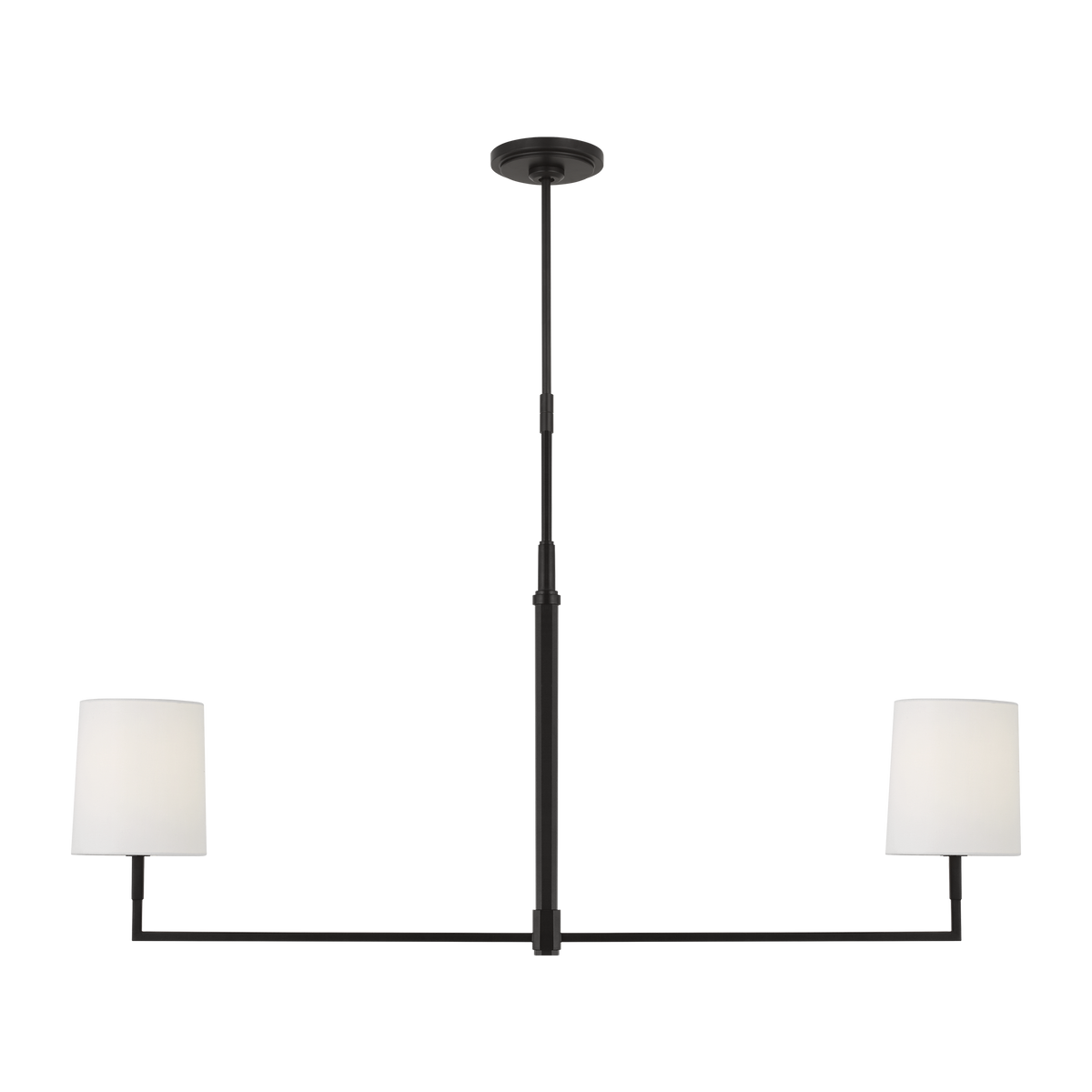 Danica Large Linear Chandelier Aged Iron | shipping 08/18/2025
