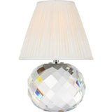 Daniela 9.5" Cordless Table Lamp - Clear Glass | shipping 11/06/2026