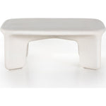 Dante Coffee Table - White Concrete  Four Hands