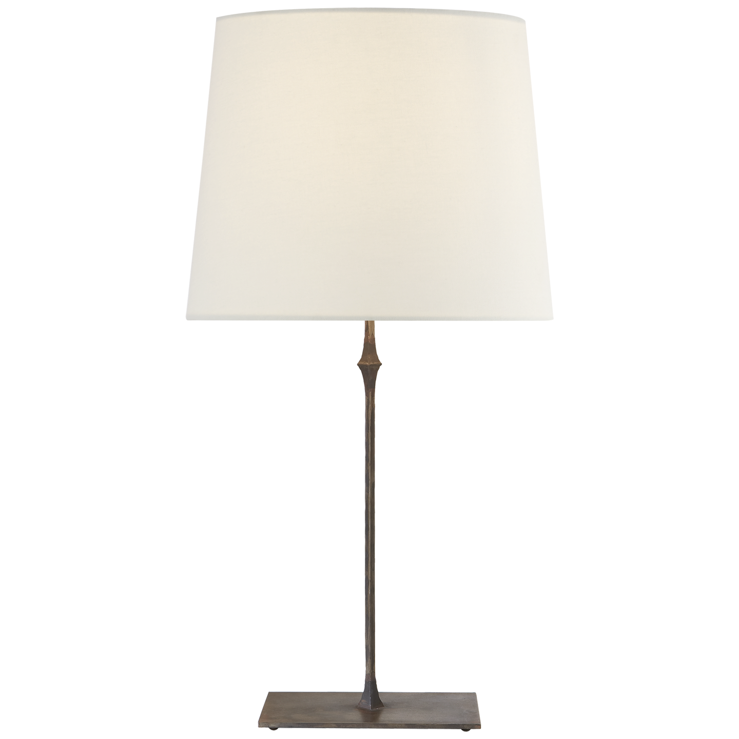 Featuring Dauphine Table Lamp Aged Iron by Visual Comfort at Amethyst Home. Illuminate your space with the Dauphine Table Lamp. Crafted from aged iron, this sophisticated lamp adds an elegant touch to any room. Let its warm glow and intricate design provide both functional lighting and visual artistry. Elevate your decor with this luxurious piece.
Overall Dimensions: 16" L x 16" W x 3. Amethyst Home provides interior design, new construction, custom furniture, and area rugs in the Miami metro area