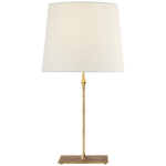 Featuring Dauphine Table Lamp Gilded Iron by Visual Comfort at Amethyst Home. Illuminate your space with the Dauphine Table Lamp. Crafted with a gilded iron base, this elegant lamp brings a touch of luxury to any room. Its warm glow creates a cozy ambience, perfect for unwinding after a long day. Elevate your decor with this sophisticated piece.
Overall Dimensions: 16" L x 16". Amethyst Home provides interior design, new construction, custom furniture, and area rugs in the Newport Beach metro area