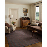 Chris Loves Julia x Loloi Bobby Merlot / Denim Rug