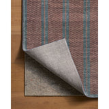 Chris Loves Julia x Loloi Bobby Merlot / Denim Rug