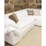 Donato Linen Slipcovered Sectional | shipping 6/5/2025