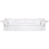 Donato White Linen Sofa Cisco Brothers