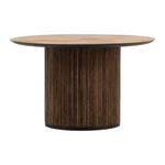 Featuring Dabney Round Dining Table by Dovetail at Amethyst Home. This Dabney Round Dining Table is a perfect addition to any dining space. Crafted with expert precision and attention to detail, this dining table boasts timeless elegance and functionality. Made from high-quality materials, it offers a sturdy and durable surface, making it a must-have for . Amethyst Home provides interior design, new home construction design consulting, vintage area rugs, and lighting in the Los Angeles metro area.