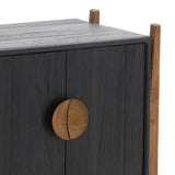 Featuring Emberly Nighstand by Dovetail at Amethyst Home. Elevate your bedroom with our Emberly Nightstand. This premium piece exudes sophistication and elegance with its sleek design and fine craftsmanship. Enhance your space with this functional yet stylish addition - perfect for displaying your favorite books or storing your nighttime essentials.
Depth : 18 . Amethyst Home provides interior design, new home construction design consulting, vintage area rugs, and lighting in the Miami metro area.