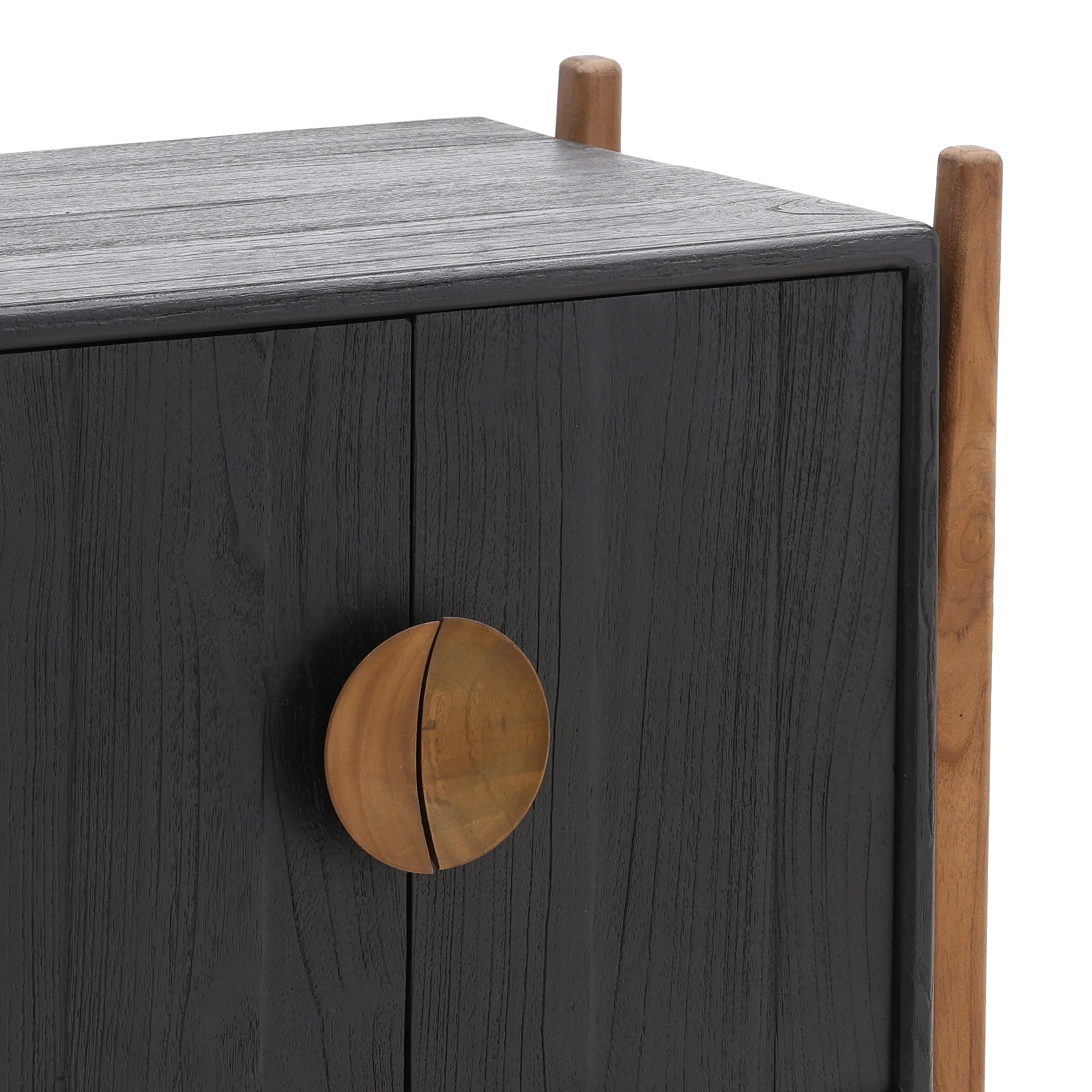Featuring Emberly Nighstand by Dovetail at Amethyst Home. Elevate your bedroom with our Emberly Nightstand. This premium piece exudes sophistication and elegance with its sleek design and fine craftsmanship. Enhance your space with this functional yet stylish addition - perfect for displaying your favorite books or storing your nighttime essentials.
Depth : 18 . Amethyst Home provides interior design, new home construction design consulting, vintage area rugs, and lighting in the Miami metro area.