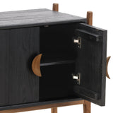 Featuring Emberly Nighstand by Dovetail at Amethyst Home. Elevate your bedroom with our Emberly Nightstand. This premium piece exudes sophistication and elegance with its sleek design and fine craftsmanship. Enhance your space with this functional yet stylish addition - perfect for displaying your favorite books or storing your nighttime essentials.
Depth : . Amethyst Home provides interior design, new home construction design consulting, vintage area rugs, and lighting in the Monterey metro area.
