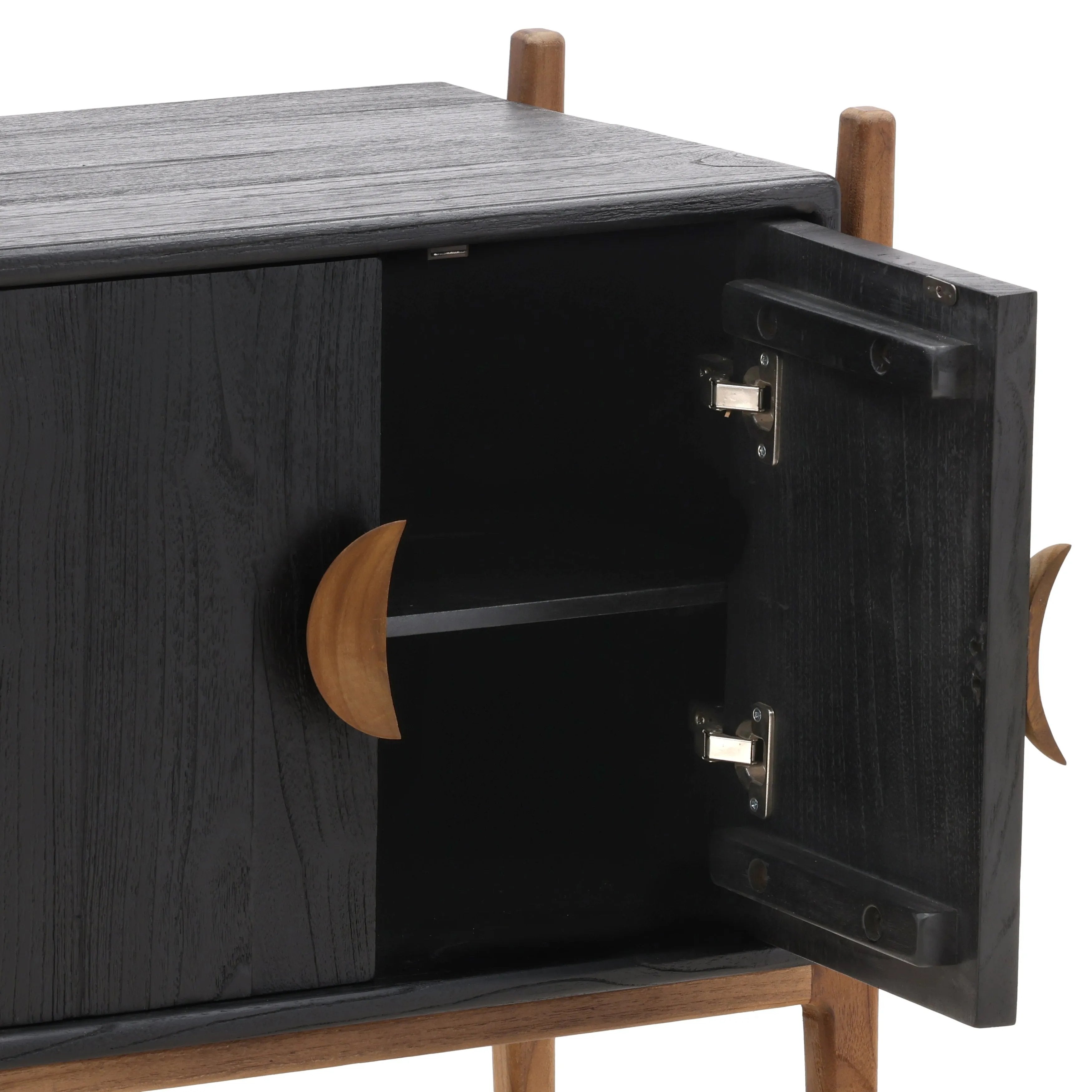 Featuring Emberly Nighstand by Dovetail at Amethyst Home. Elevate your bedroom with our Emberly Nightstand. This premium piece exudes sophistication and elegance with its sleek design and fine craftsmanship. Enhance your space with this functional yet stylish addition - perfect for displaying your favorite books or storing your nighttime essentials.
Depth : . Amethyst Home provides interior design, new home construction design consulting, vintage area rugs, and lighting in the Monterey metro area.