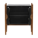 Featuring Emberly Nighstand by Dovetail at Amethyst Home. Elevate your bedroom with our Emberly Nightstand. This premium piece exudes sophistication and elegance with its sleek design and fine craftsmanship. Enhance your space with this functional yet stylish addition - perfect for displaying your favorite books or storing your nighttime essentials.
Depth :. Amethyst Home provides interior design, new home construction design consulting, vintage area rugs, and lighting in the Nashville metro area.