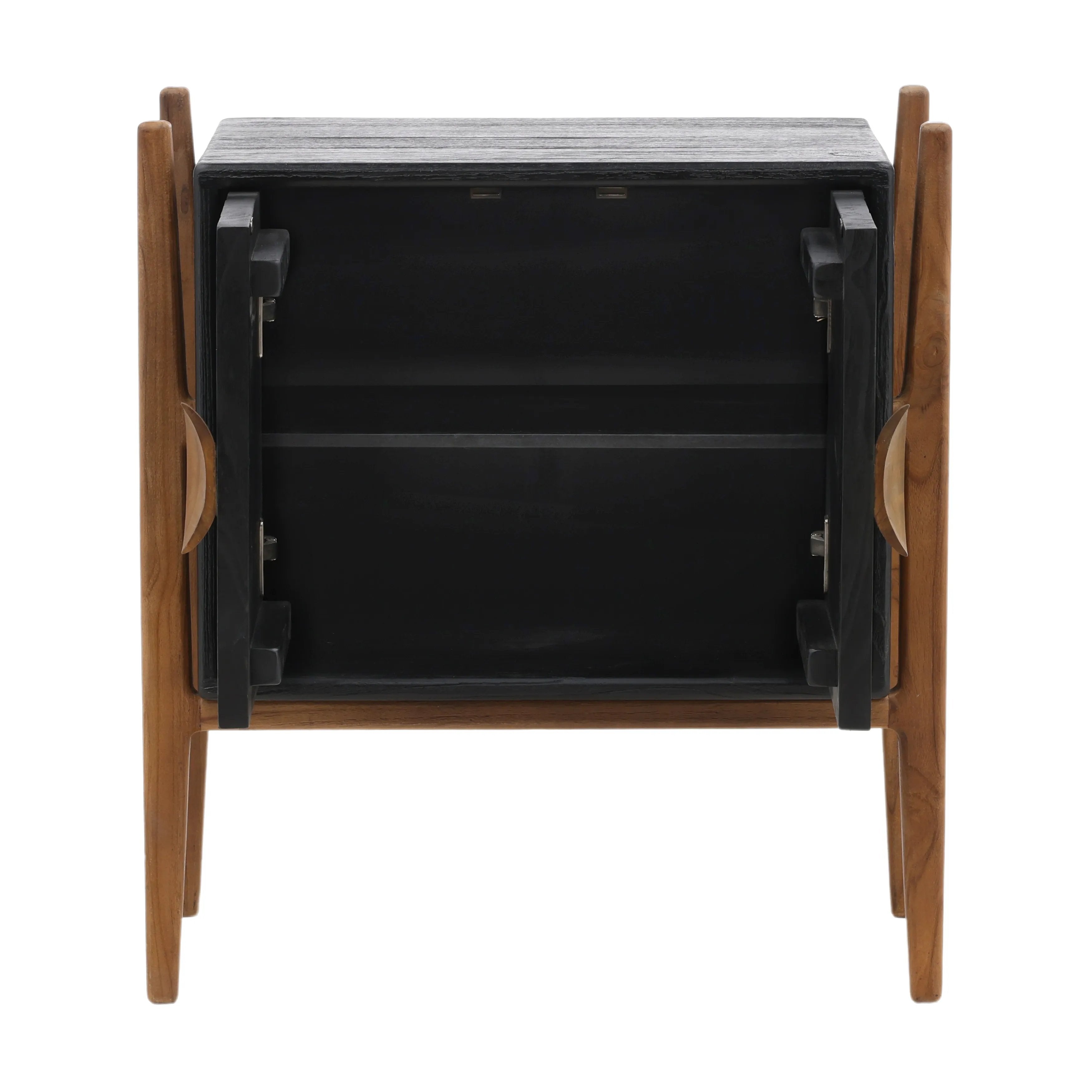 Featuring Emberly Nighstand by Dovetail at Amethyst Home. Elevate your bedroom with our Emberly Nightstand. This premium piece exudes sophistication and elegance with its sleek design and fine craftsmanship. Enhance your space with this functional yet stylish addition - perfect for displaying your favorite books or storing your nighttime essentials.
Depth :. Amethyst Home provides interior design, new home construction design consulting, vintage area rugs, and lighting in the Nashville metro area.