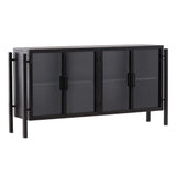 Featuring Grazia Sideboard by Dovetail at Amethyst Home. The Grazia Sideboard offers modern and elegant storage for your home. With its sleek design and ample space, it's perfect for organizing your living room or dining room. Crafted with high-quality materials, it's a durable and stylish addition to any space.
Overall Dimensions: 16" L x 73" W x 37" H We. Amethyst Home provides interior design, new home construction design consulting, vintage area rugs, and lighting in the Des Moines metro area.