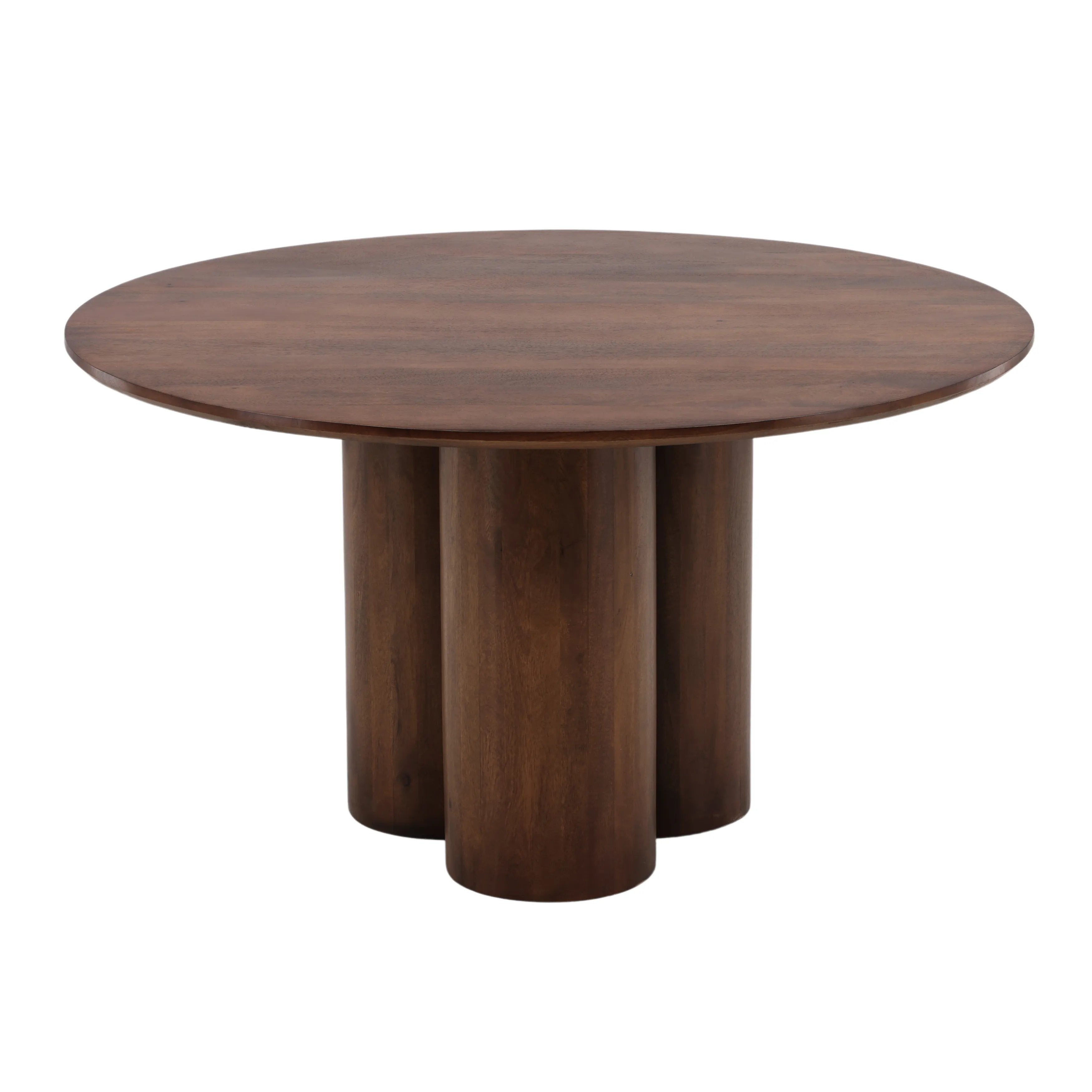 Featuring Himes Dining Table by Dovetail at Amethyst Home. This Himes Dining Table features a sleek design that will elevate any dining space. Crafted with high-quality materials, it provides a sturdy and durable surface for meals and gatherings. Enjoy the modern style and functionality of this essential piece.
Depth : 54 inFinish : Medium BrownHeight :. Amethyst Home provides interior design, new home construction design consulting, vintage area rugs, and lighting in the Newport Beach metro area.