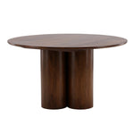 Featuring Himes Dining Table by Dovetail at Amethyst Home. This Himes Dining Table features a sleek design that will elevate any dining space. Crafted with high-quality materials, it provides a sturdy and durable surface for meals and gatherings. Enjoy the modern style and functionality of this essential piece.
Depth : 54 inFinish : Medium BrownHeight : 30. Amethyst Home provides interior design, new home construction design consulting, vintage area rugs, and lighting in the Scottsdale metro area.