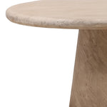 Featuring Marci Round Dining Table by Dovetail at Amethyst Home. A modern addition to any dining space, the Marci Round Dining Table offers a sleek and sophisticated design. Crafted with quality materials, this durable dining table provides a sturdy foundation for meals and gatherings. Its round shape encourages conversation and connection. Elevate your dining. Amethyst Home provides interior design, new home construction design consulting, vintage area rugs, and lighting in the Dallas metro area.
