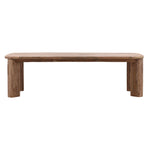 These teak tables are designed for outdoor use, but to preserve their longevity and maintain their appearance, we recommend minimizing exposure to rain and moisture. Prolonged exposure to water can affect the wood's natural finish and may lead to discoloration or surface damage. For best results, cover or store the tables during inclement weather. Amethyst Home provides interior design, new home construction design consulting, vintage area rugs, and lighting in the Portland metro area.