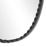 Dren Wall Mirror - Matte Black | shipping 10/15/2026