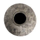 Dunia Vessel - Distressed Grey Terracotta | shipping 01/25/2027
