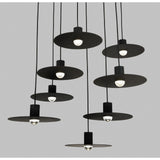 Eaves 8-Light Chandelier - Nightshade Black | shipping 09/21/2026
