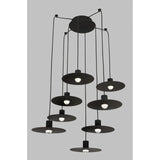 Eaves 8-Light Chandelier - Nightshade Black | shipping 09/21/2026